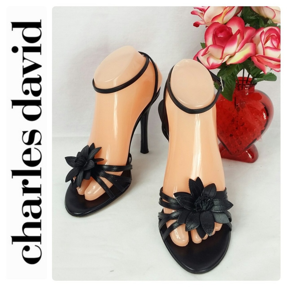 Charles David Ankle Strap Sandals